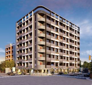Project Image of 592.0 - 714.0 Sq.ft 2 BHK Apartment for buy in HBG Vraj Avenue