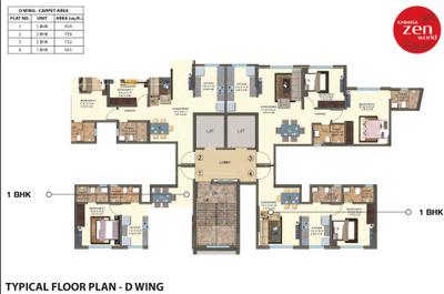 Project Image of 932 Sq.ft 2 BHK Apartment / Flat for sale in Kanjurmarg East for Rs. 18000000