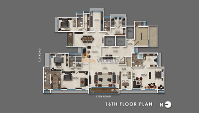 Project Image of 0.0 - 2624.99 Sq.ft 5 BHK Apartment for buy in Ekta Evaana