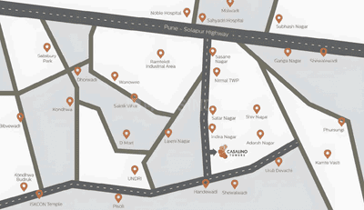 Project Image of 1099 Sq.ft 2 BHK Apartment / Flat for sale in Handewadi for Rs. 5600000