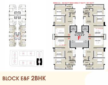 Project Image of 528.29 - 583.83 Sq.ft 2 BHK Apartment for buy in Rushikesh Vaishnodevi Residency