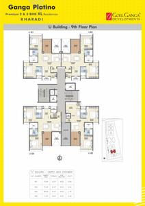 Project Image of 1850 Sq.ft 3 BHK Penthouse for sale in Kharadi for Rs. 35000000
