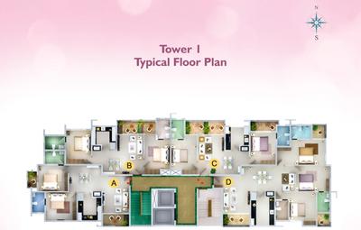 Project Image of 1115.0 - 1685.0 Sq.ft 2 BHK Apartment for buy in ABAD Celebration