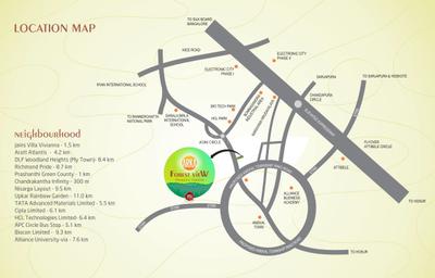 Project Image of 1265.0 - 1775.0 Sq.ft 2 BHK Apartment for buy in Banashree Arka Forest View Jaya Wing