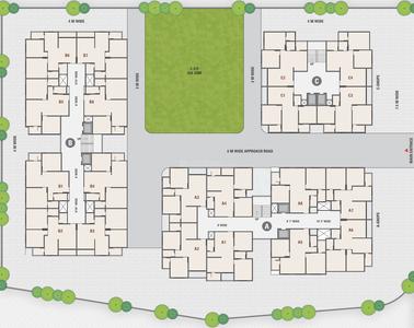 Project Image of 584.91 - 637.01 Sq.ft 2 BHK Apartment for buy in Shyam One40
