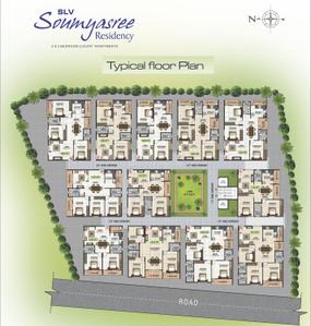 Project Image of 1082.0 - 1538.0 Sq.ft 2 BHK Apartment for buy in SLV Soumyasree Residency