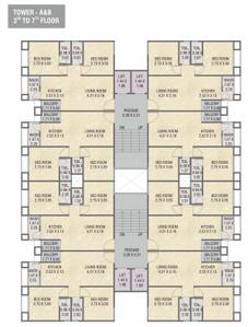 Project Image of 470.71 - 690.72 Sq.ft 2 BHK Apartment for buy in Shree Ganesh Shyamal Pride Apartment