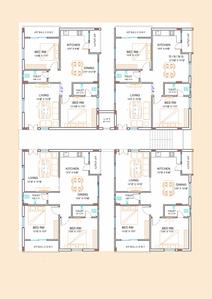 Project Image of 0.0 - 1240.0 Sq.ft 2 BHK Apartment for buy in Avantika Pushyami