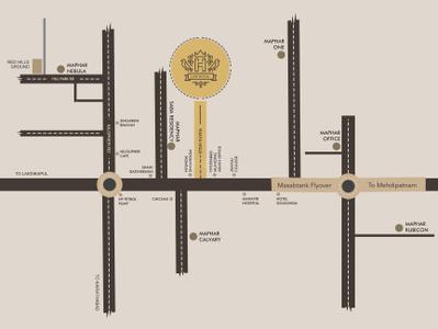 Project Image of 1880 Sq.ft 4 BHK Apartment / Flat for sale in Lakdikapul for Rs. 25100000