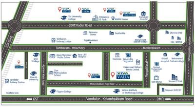 Project Image of 910.0 - 1480.0 Sq.ft 2 BHK Apartment for buy in Viva Valia