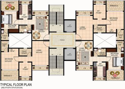 Project Image of 482.0 - 715.0 Sq.ft 1 BHK Apartment for buy in Wadhwa Regalia Phase 3