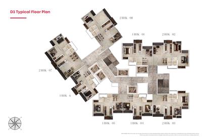Project Image of 401.28 - 720.0 Sq.ft 1 BHK Apartment for buy in Vihang Evana D 2