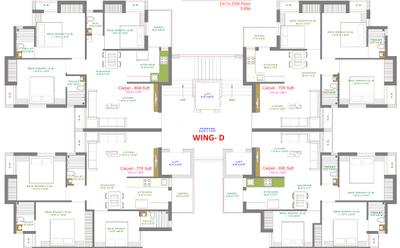 Project Image of 551.0 - 721.61 Sq.ft 2 BHK Apartment for buy in Sky Heights