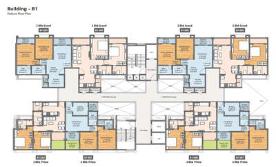 Project Image of 467.15 - 1165.73 Sq.ft 1 BHK Apartment for buy in Gera Planet of Joy Project II