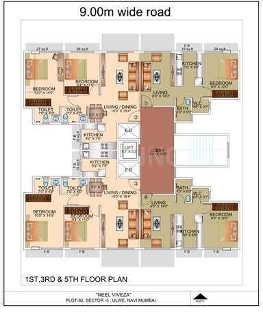 Neelsidhi Viveza Cluster Plan 1