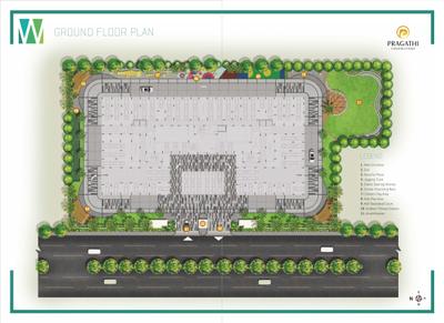 Project Image of 1260.0 - 2045.0 Sq.ft 2 BHK Apartment for buy in Pragathi Western Square