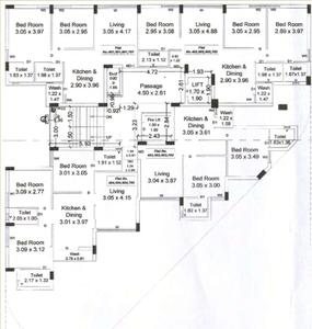 Project Image of 526.36 - 1261.53 Sq.ft 2 BHK Apartment for buy in Satyam Pramukh Darshan Ii