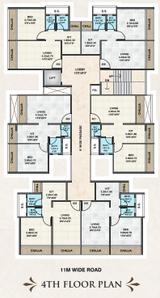 Project Image of 545.0 - 695.0 Sq.ft 1 RK Apartment for buy in Bhaveshwar Varni Dham