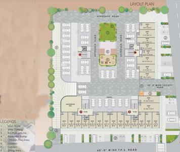 Project Image of 1107 Sq.ft 2 BHK Apartment / Flat for sale in Vastral for Rs. 4300000
