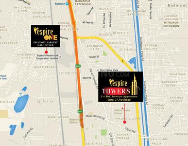 Project Image of 1890.0 - 2486.0 Sq.ft 3 BHK Apartment for buy in Espire Towers