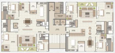 Project Image of 2890.65 - 4331.4 Sq.ft 4 BHK Apartment for buy in Avadh Miliana