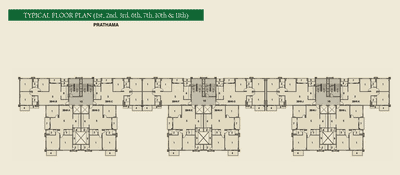 Project Image of 1210.0 - 1717.0 Sq.ft 2 BHK Apartment for buy in Ambuja Urvisha The Condoville 
