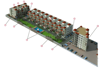 Project Image of 2356.0 - 3323.0 Sq.ft 3 BHK Apartment for buy in Aakar Casa Grande