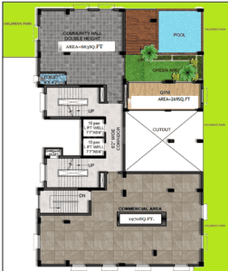 Shree Jai Vignaharta Co Operative Jai Vignaharta Co Operative Cluster Plan from 1st to 10th Floor 1