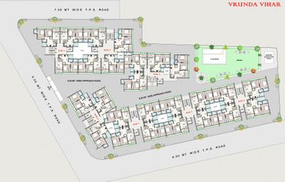 Project Image of 570.92 - 624.63 Sq.ft 2 BHK Apartment for buy in Sarvoday Vrunda Vihar