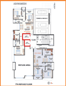 Project Image of 494.92 - 1313.95 Sq.ft 1 BHK Apartment for buy in Multi Ashwamedh Heights