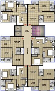 Project Image of 514.0 - 561.0 Sq.ft 2 BHK Apartment for buy in Achal Nakul Heights