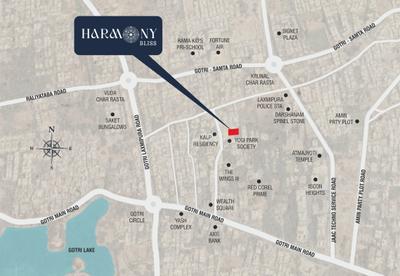 Project Image of 1163.0 - 1165.0 Sq.ft 3 BHK Apartment for buy in Harmony Bliss