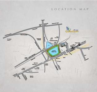 Project Image of 1250.0 - 1675.0 Sq.ft 2 BHK Apartment for buy in  Ranga Gokulam