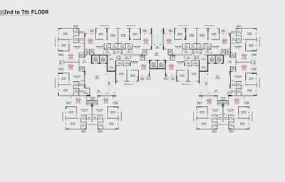Project Image of 620.97 - 634.32 Sq.ft 2 BHK Apartment for buy in Prerana Padmavati 104