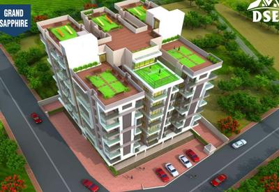 Project Image of 1612.0 - 2047.0 Sq.ft 3 BHK Apartment for buy in Deep Sheetal Grand Sapphire