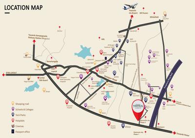 Project Image of 906 Sq.ft 2 BHK Apartment / Flat for sale in Electronic City Phase 2 for Rs. 10200000