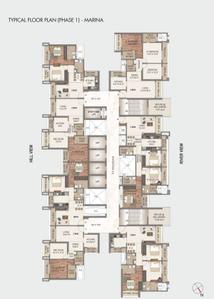 Project Image of 661.46 - 1000.83 Sq.ft 2 BHK Apartment for buy in Paradise Sai World City Phase 1