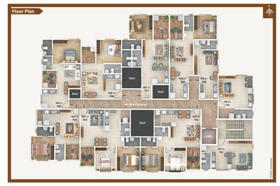 Project Image of 0.0 - 406.01 Sq.ft 1 BHK Apartment for buy in Meghsparsh Saisparsh