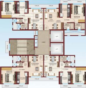 Project Image of 290.0 - 631.0 Sq.ft 1 BHK Apartment for buy in Raj Rudraksha Building No 10