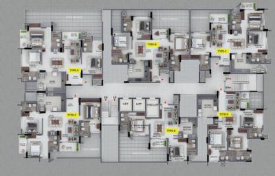 Project Image of 1042.0 - 1639.0 Sq.ft 2 BHK Apartment for buy in Skyline Hilltop