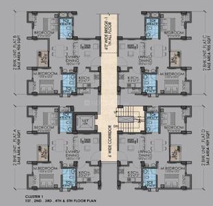 Project Image of 904.0 - 988.0 Sq.ft 2 BHK Apartment for buy in PRM Sriniketan