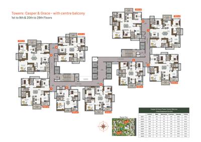 Project Image of 1720 Sq.ft 3 BHK Apartment / Flat for sale in Tellapur for Rs. 17000010