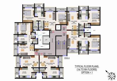 Project Image of 450.0 - 820.0 Sq.ft 1 RK Apartment for buy in Trinity Villa