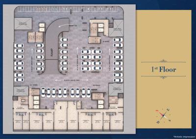 Project Image of 416.0 - 702.0 Sq.ft 1 BHK Apartment for buy in Nilkanth Wisteria