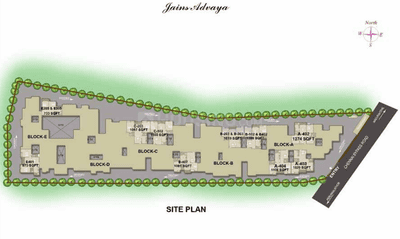 Project Image of 1099.0 - 1431.0 Sq.ft 2 BHK Apartment for buy in Jain Advaya