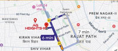 Project Image of 1380 Sq.ft 3 BHK Apartment / Flat for sale in Mansarovar for Rs. 8820000