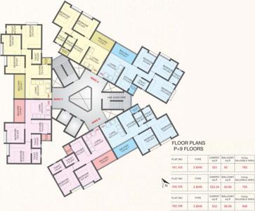Project Image of 603.0 - 1106.0 Sq.ft 1 BHK Apartment for buy in ArthaRaj Hillock Towers