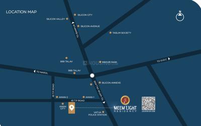 Project Image of 547.88 - 666.18 Sq.ft 2 BHK Apartment for buy in Meem Light Residency