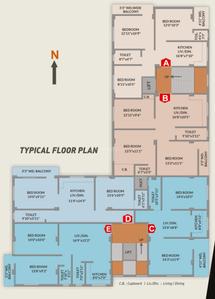 Project Image of 839.0 - 1070.0 Sq.ft 2 BHK Apartment for buy in Jai Hanuman Heights