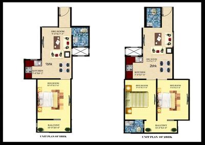 Project Image of 925.0 - 1250.0 Sq.ft 2 BHK Apartment for buy in SVS Homes Wellington 2